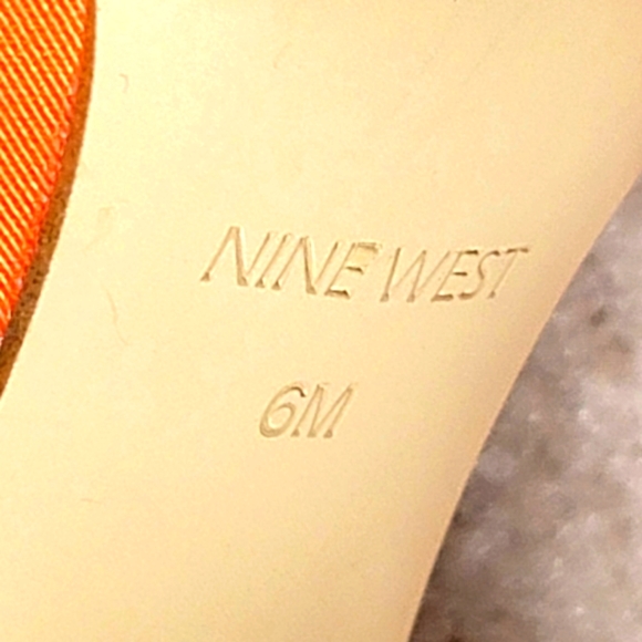 Nine West Moyen Women's Pointed Toe Floral Pumps Size 6 M - Picture 10 of 13